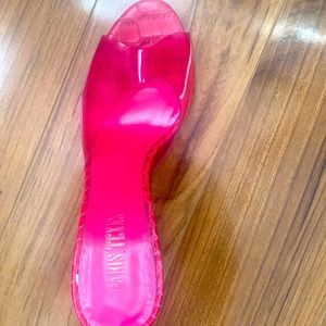 Perplex Paris Texas pink mule